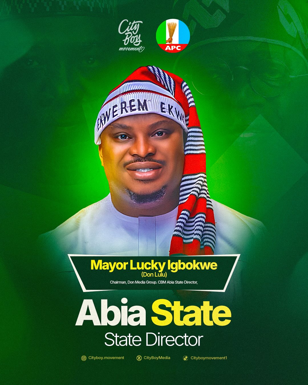Mayor Lucky Igbokwe - State Director