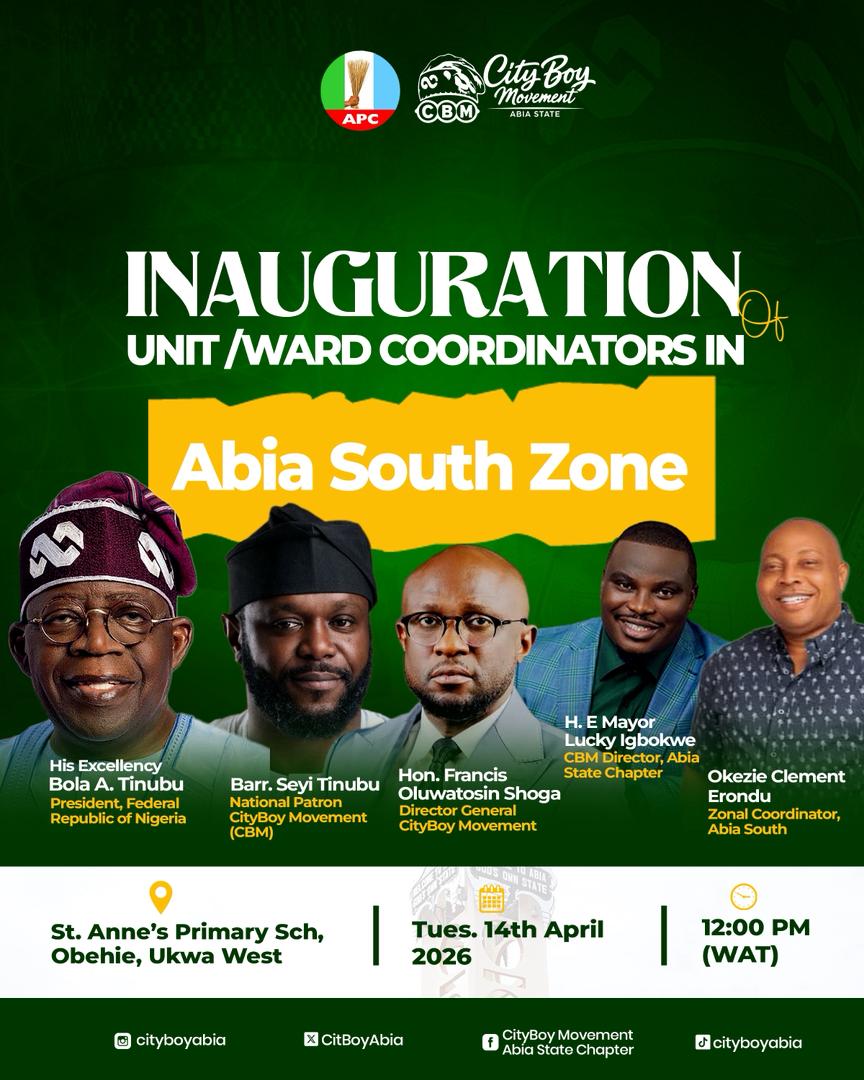 CBM Expands Grassroots Structure with Abia South Inauguration